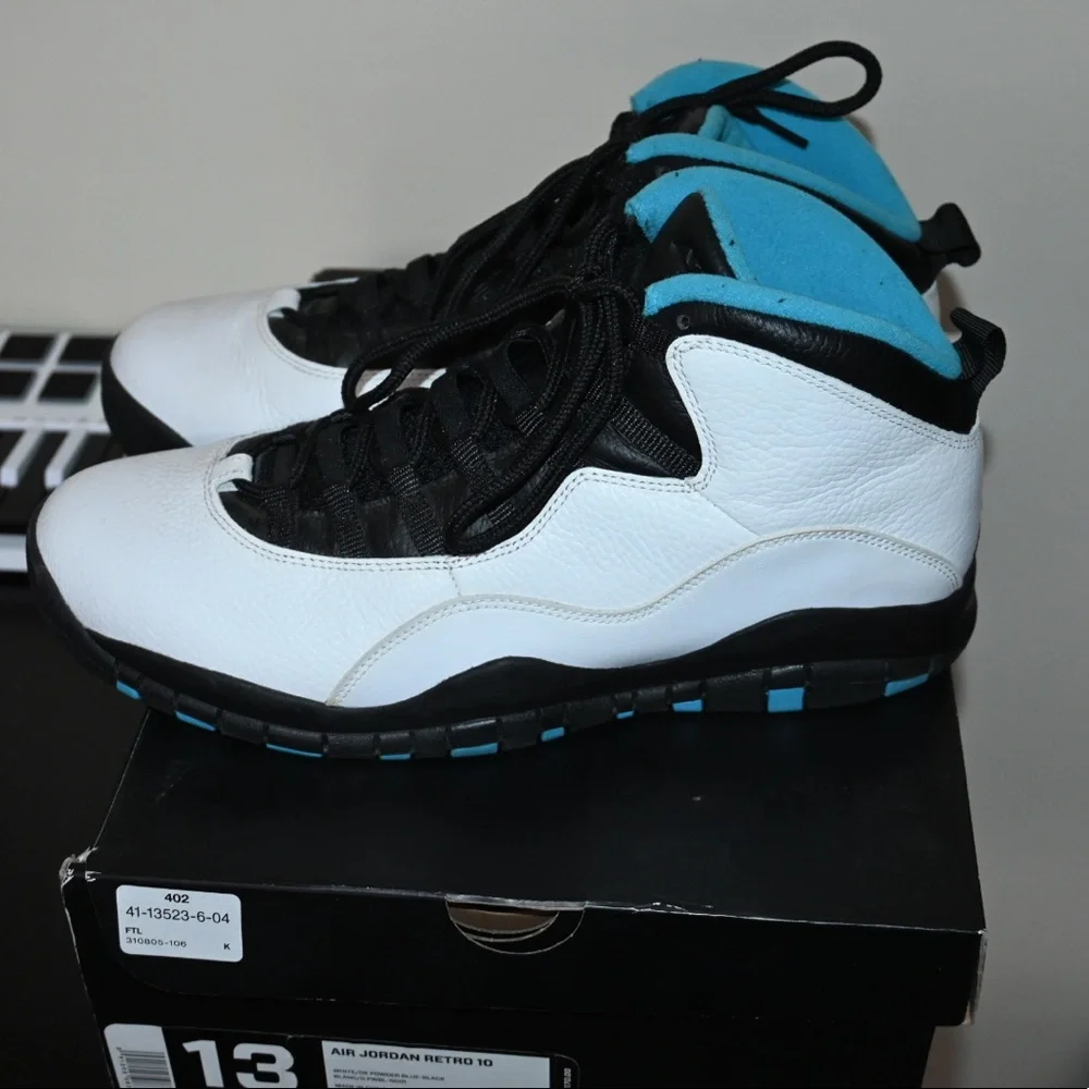 COPY - Air Jordan retro og powder blue 10s - Picture 6 of 6